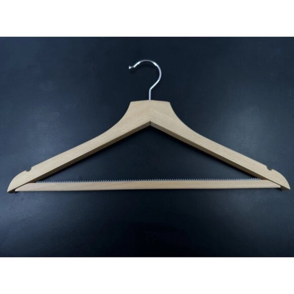 Ted Baker London Set Of 5 High Quality Clothes,Suit Wood Hanger In Light Brown - Picture 7 of 13